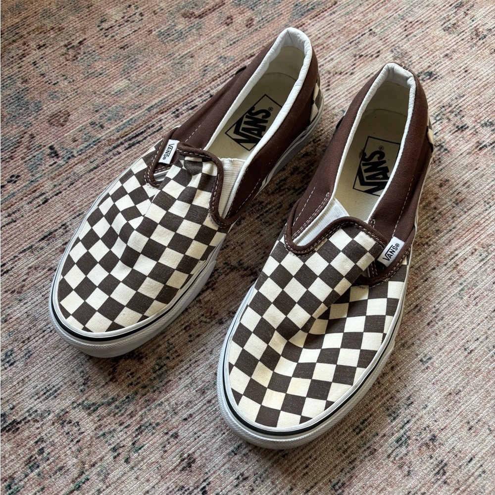 Checkered Vans
